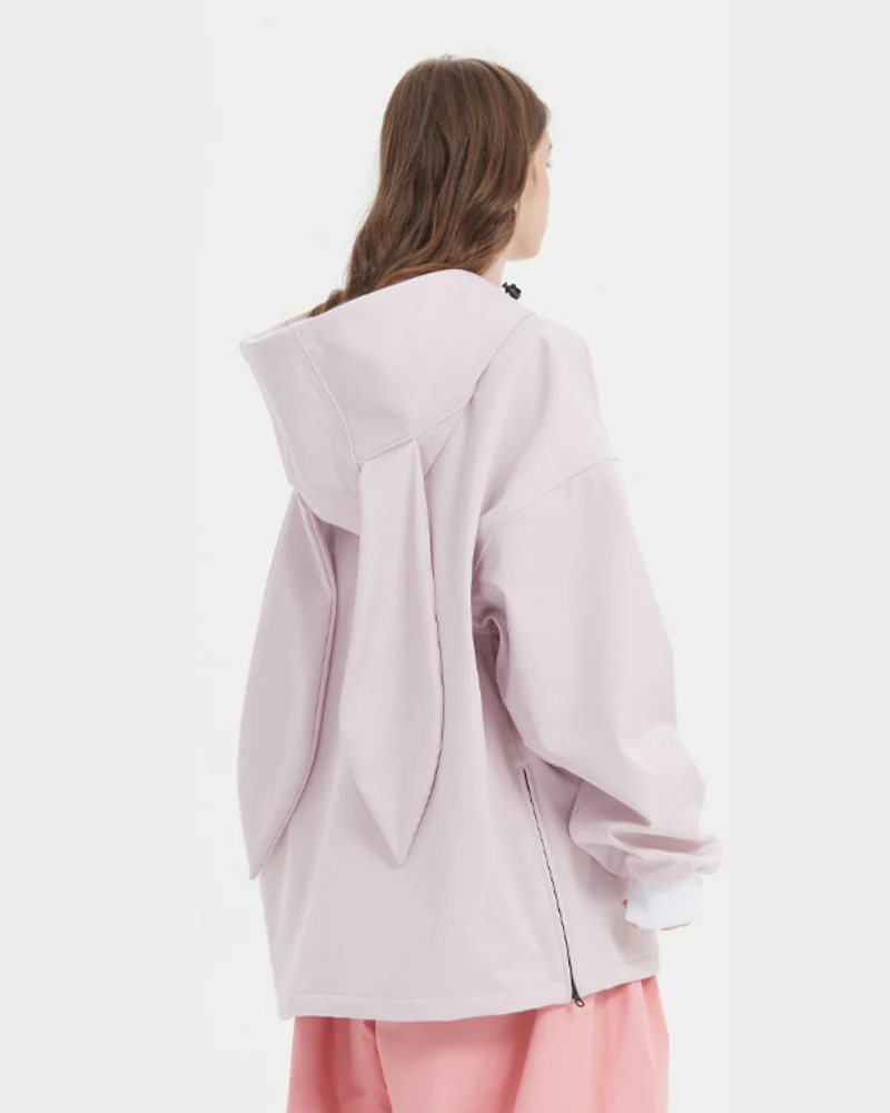 Ski Wear Waterproof Snow Bunny Hoodie -Unisex - Image 8