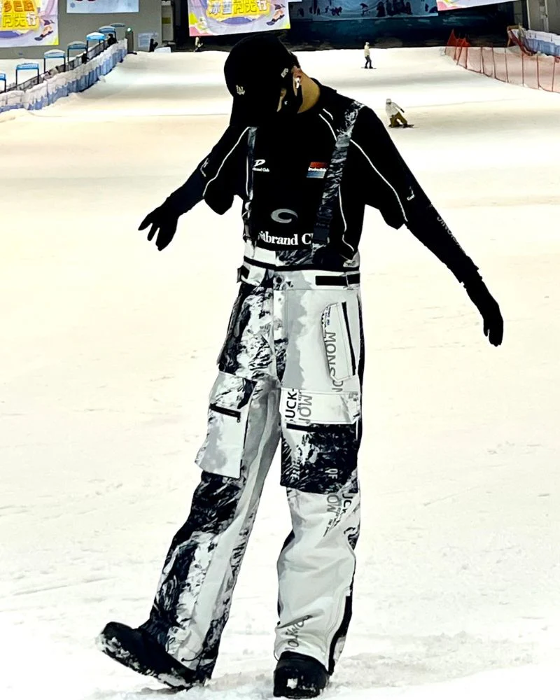 Ski Wear Waterproof Tie-Dye Snow Suit -Unisex (Single Unit Available) - Image 11
