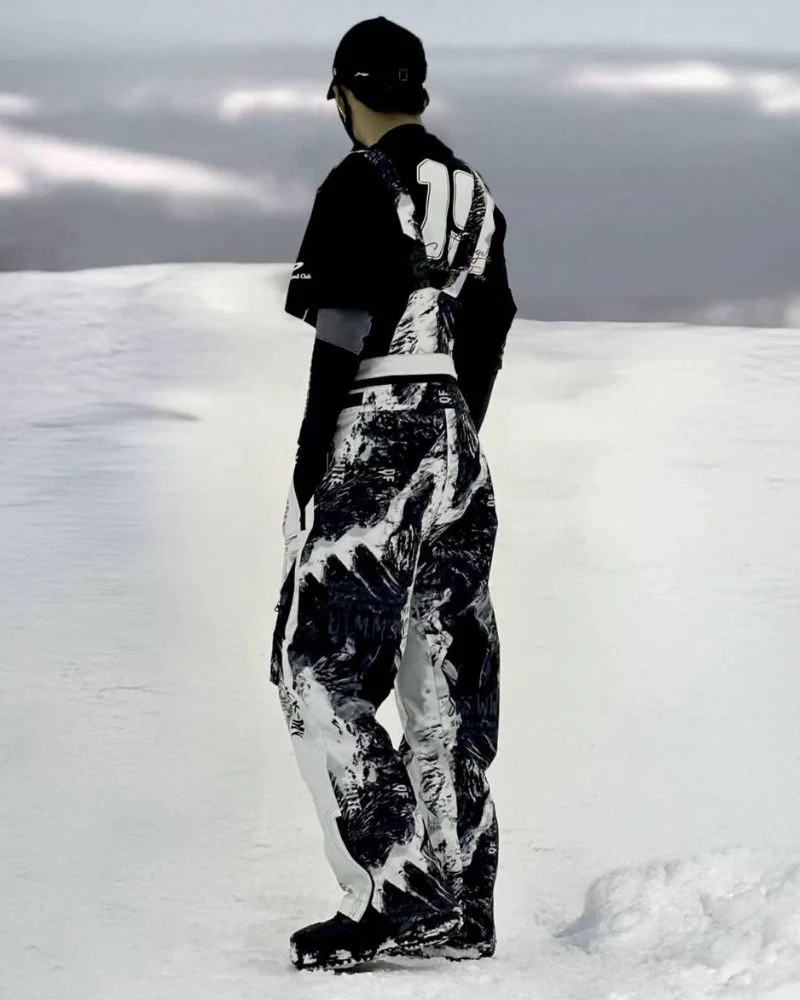 Ski Wear Waterproof Tie-Dye Snow Suit -Unisex (Single Unit Available) - Image 12