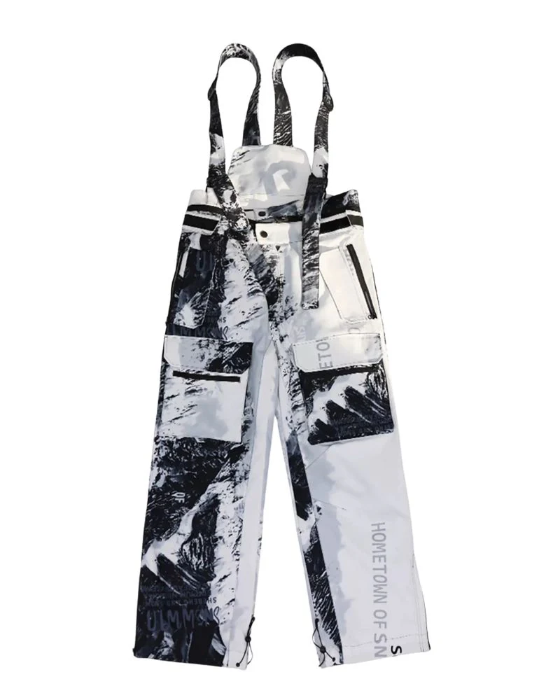 Ski Wear Waterproof Tie-Dye Snow Suit -Unisex (Single Unit Available) - Image 13