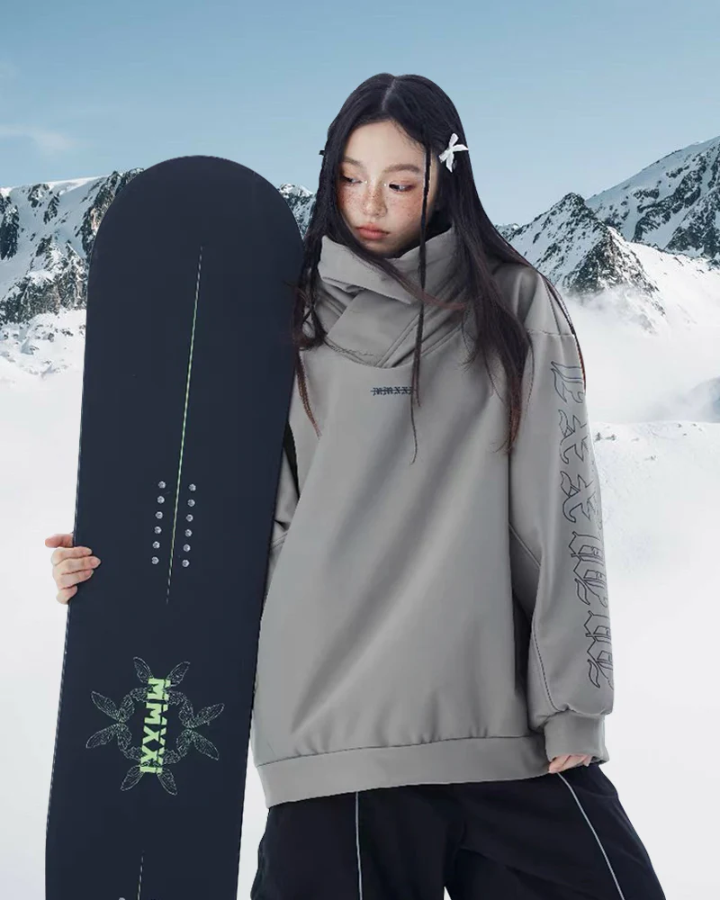 Ski Wear Windproof Oversize Hoodie - Unisex - Image 3