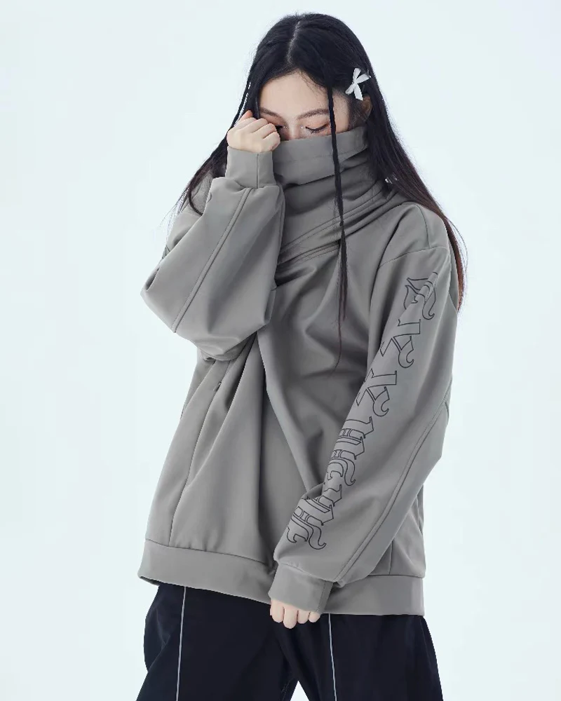 Ski Wear Windproof Oversize Hoodie - Unisex - Image 4