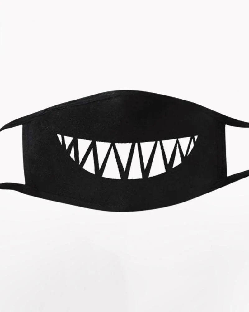 Space Devil Cotton Face Mask