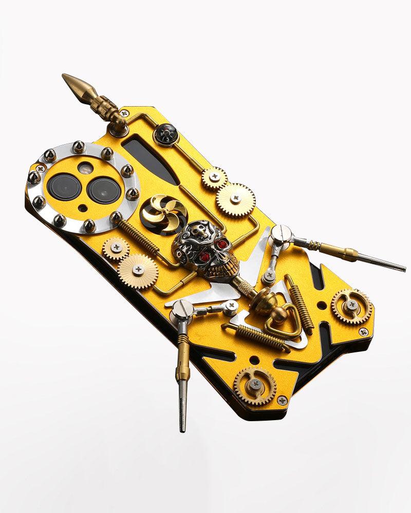 Steampunk Thor Skull Phone Case - Image 4