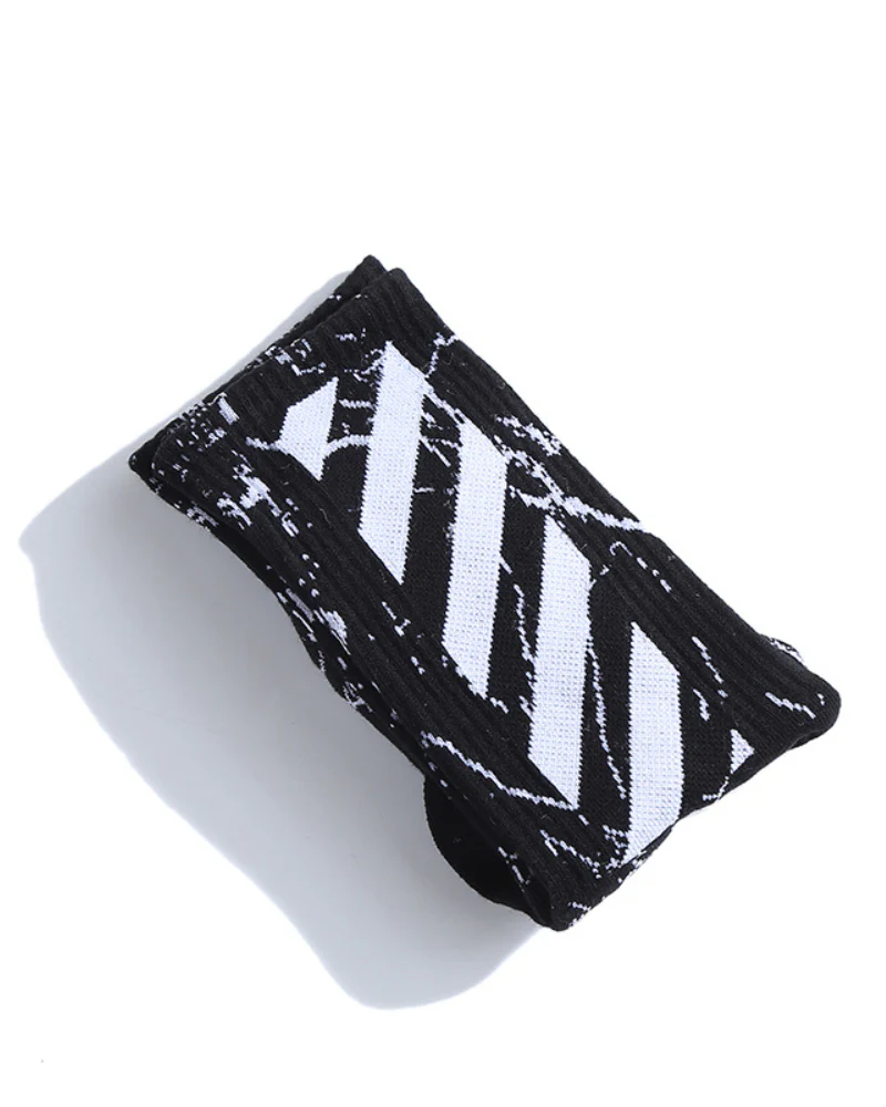 Street Basketball High Top Men's Socks - Image 4
