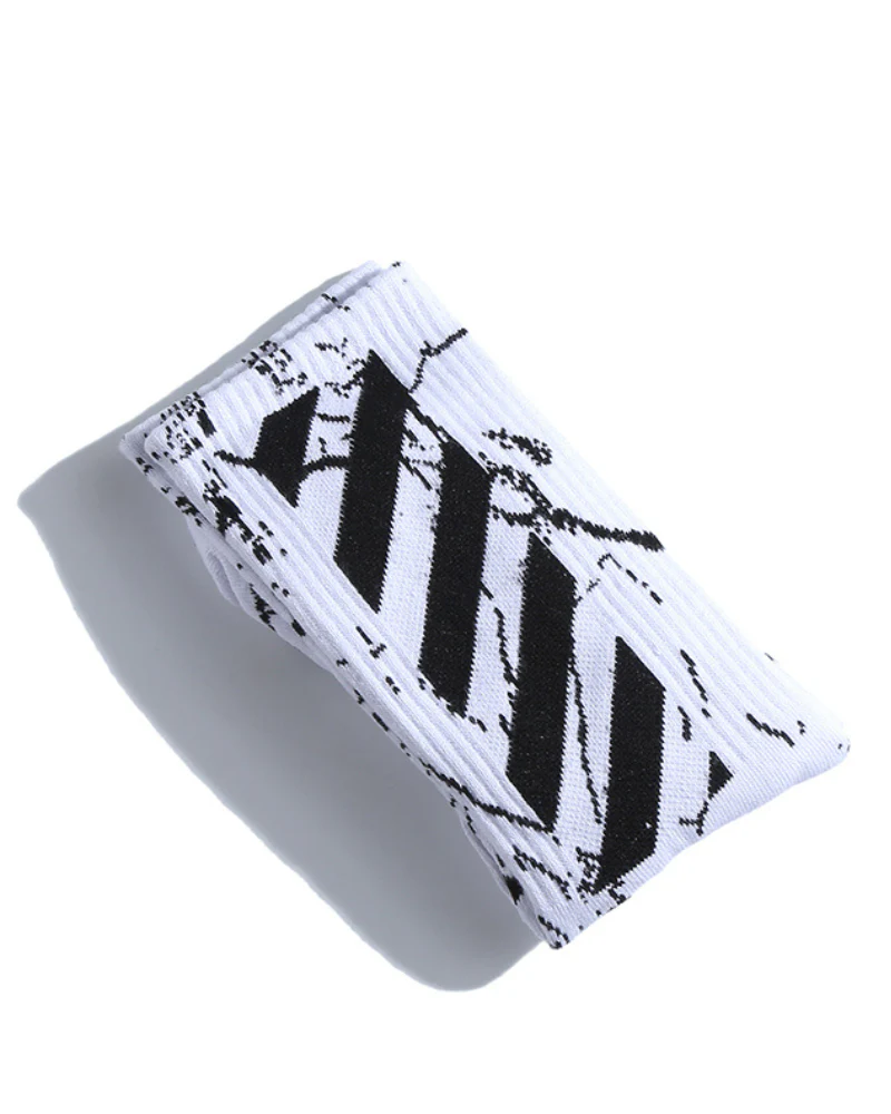 Street Basketball High Top Men's Socks - Image 5