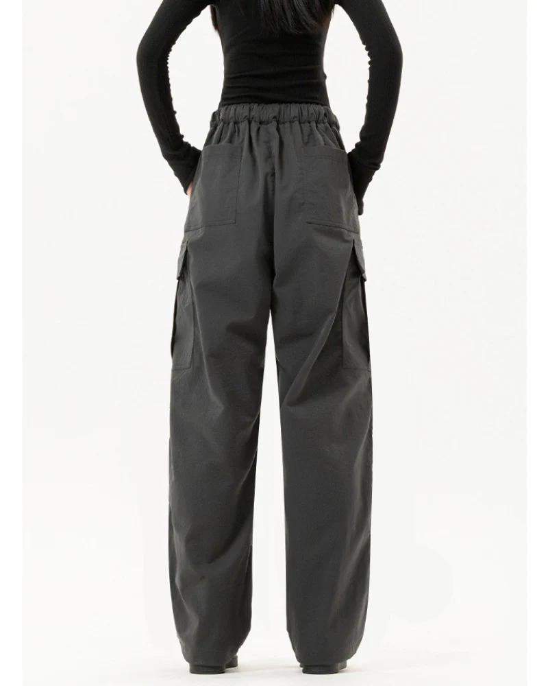 Street Outdoor Unisex Multi-Pocket Straight Cargo Pants - Image 14