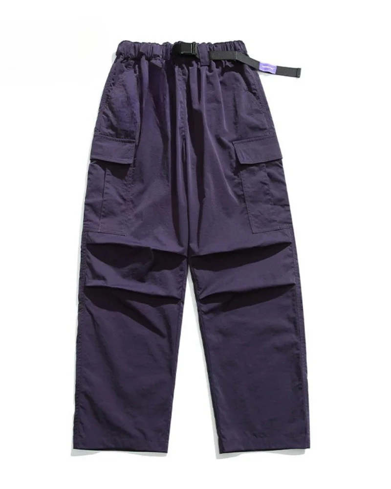 Street Outdoor Unisex Multi-Pocket Straight Cargo Pants - Image 15