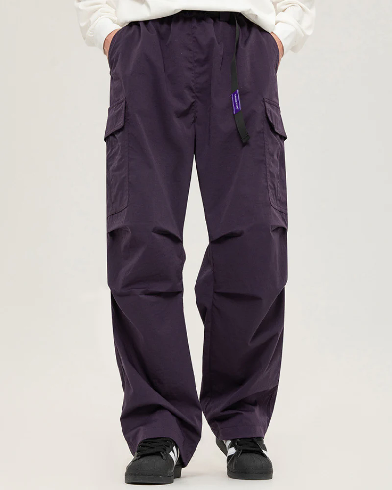 Street Outdoor Unisex Multi-Pocket Straight Cargo Pants - Image 16