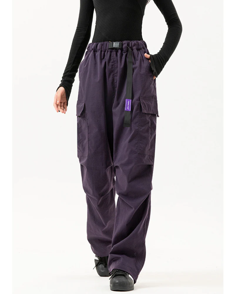 Street Outdoor Unisex Multi-Pocket Straight Cargo Pants - Image 17