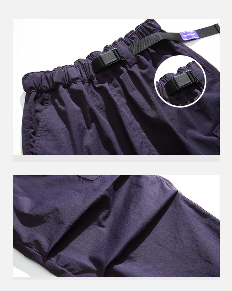 Street Outdoor Unisex Multi-Pocket Straight Cargo Pants - Image 20