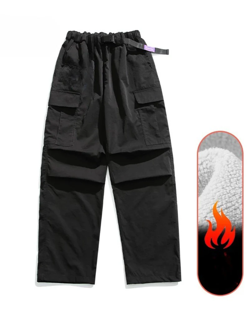 Street Outdoor Unisex Multi-Pocket Straight Cargo Pants - Image 22
