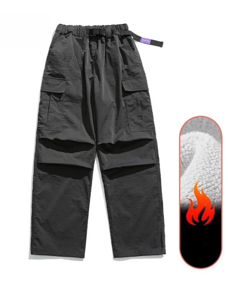 Street Outdoor Unisex Multi-Pocket Straight Cargo Pants - Image 23