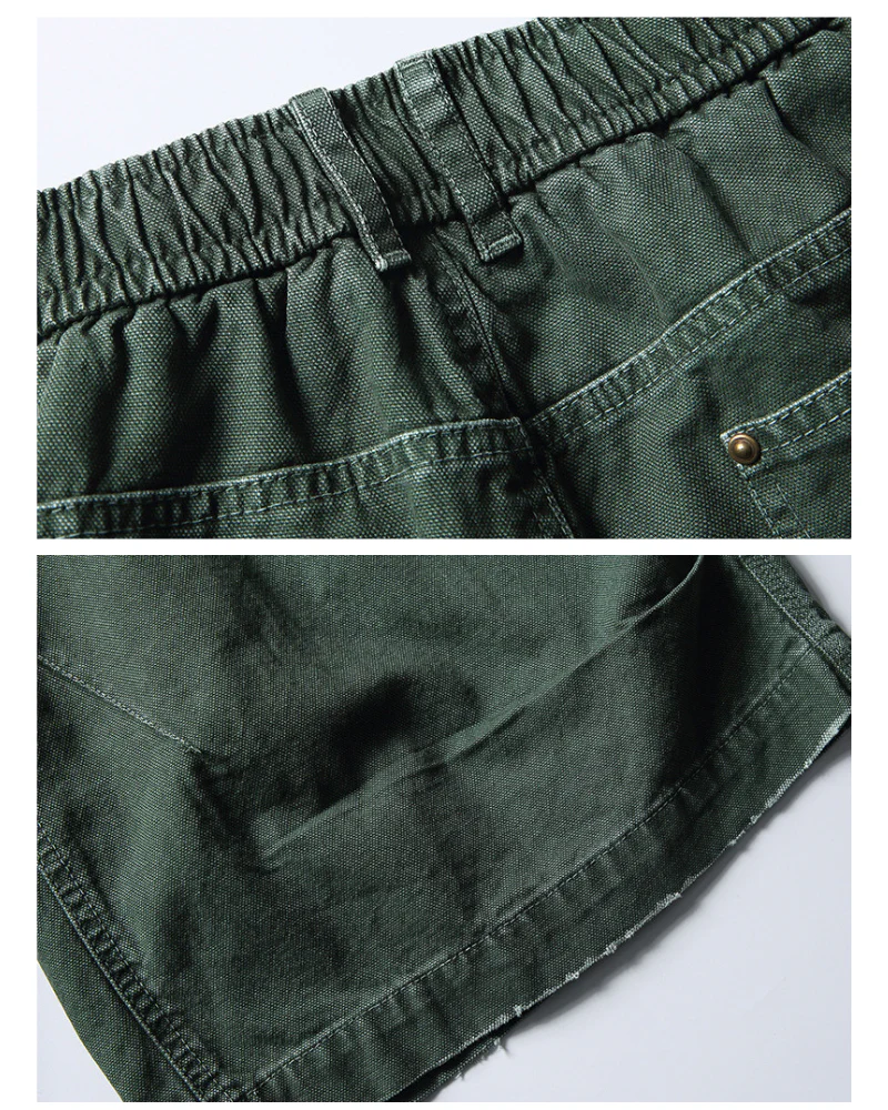 Street Unisex Denim-Look Shorts | Baggy Jorts - Image 16