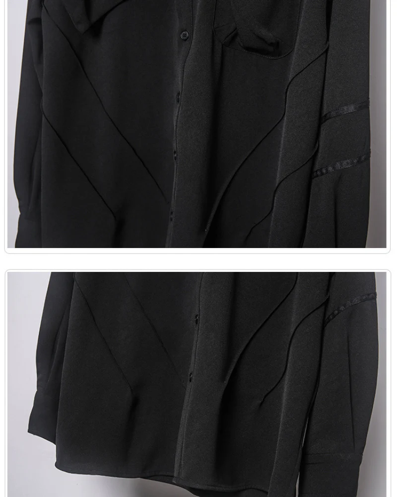 Streetwear Black Long-Sleeve Shirt - Image 10