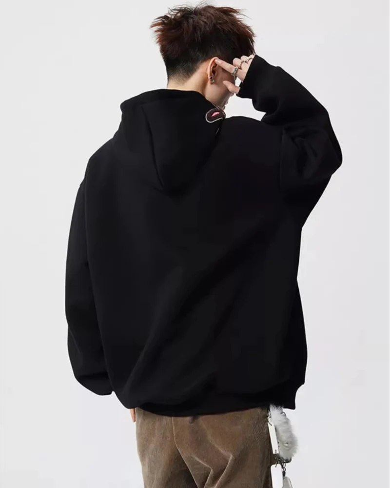 Streetwear Cartoon Graffiti Hoodie - Image 6