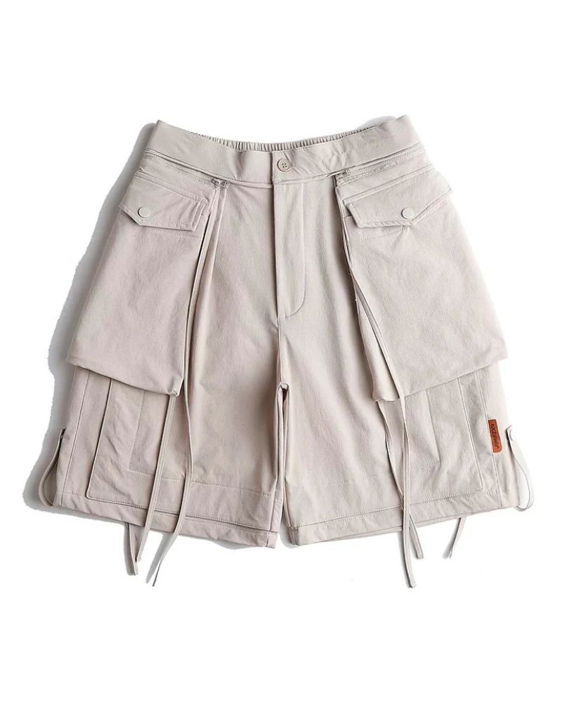 Streetwear Detachable Pocket Cargo Shorts - Image 6