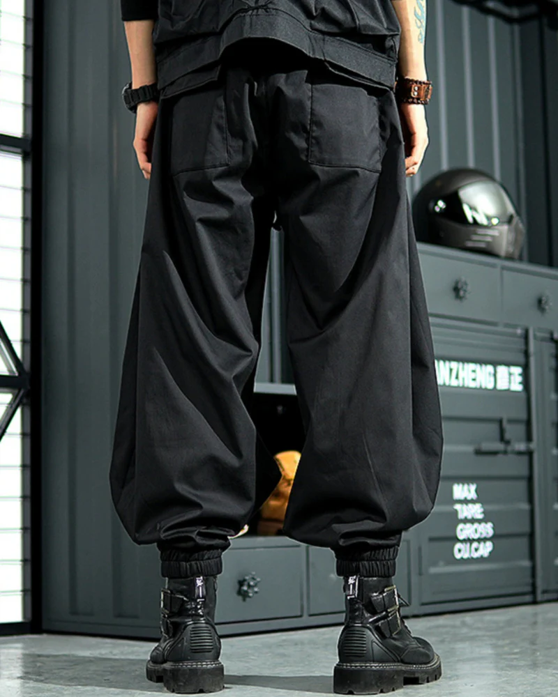 Streetwear Japanese Harem Hakama Pants - Image 5
