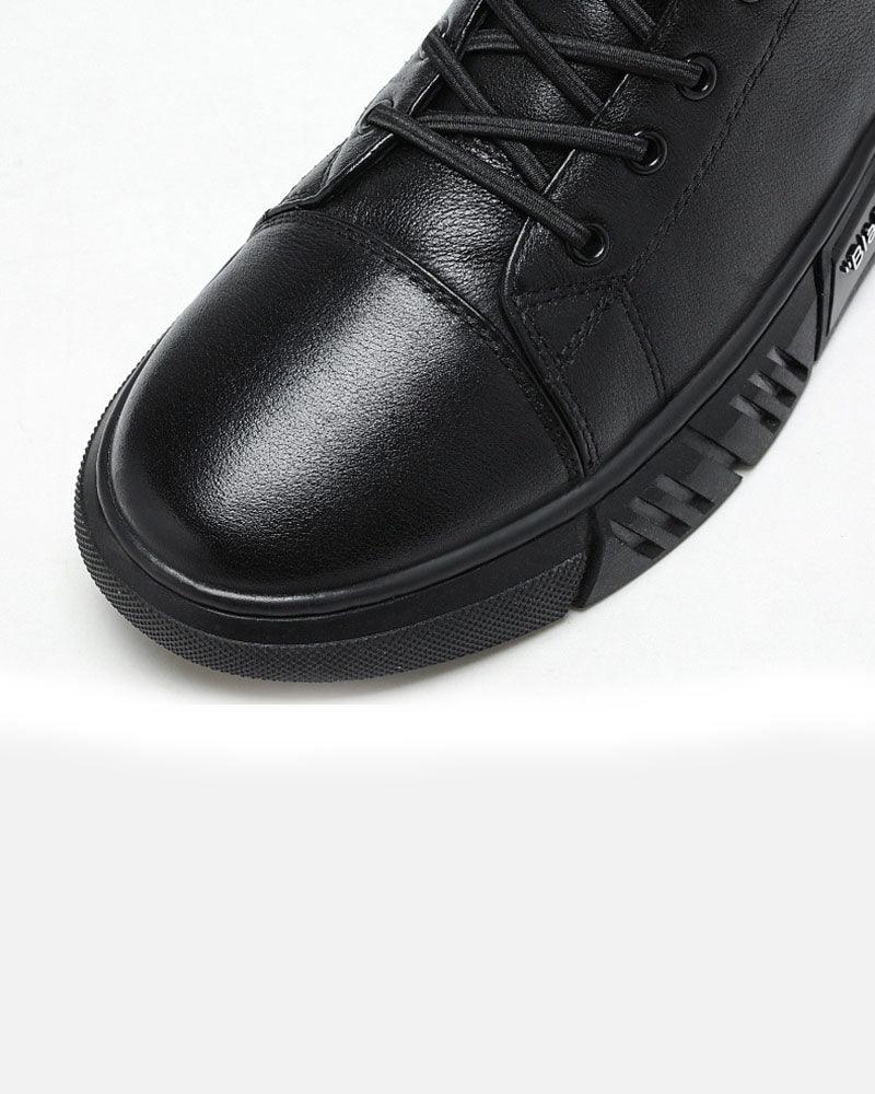 Streetwear Leather Waterproof Sneakers - Image 9