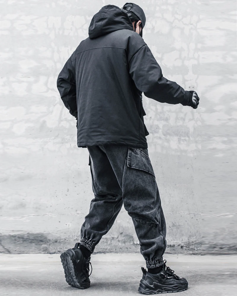 Streetwear Loose Black Denim Y2K Jeans - Image 8