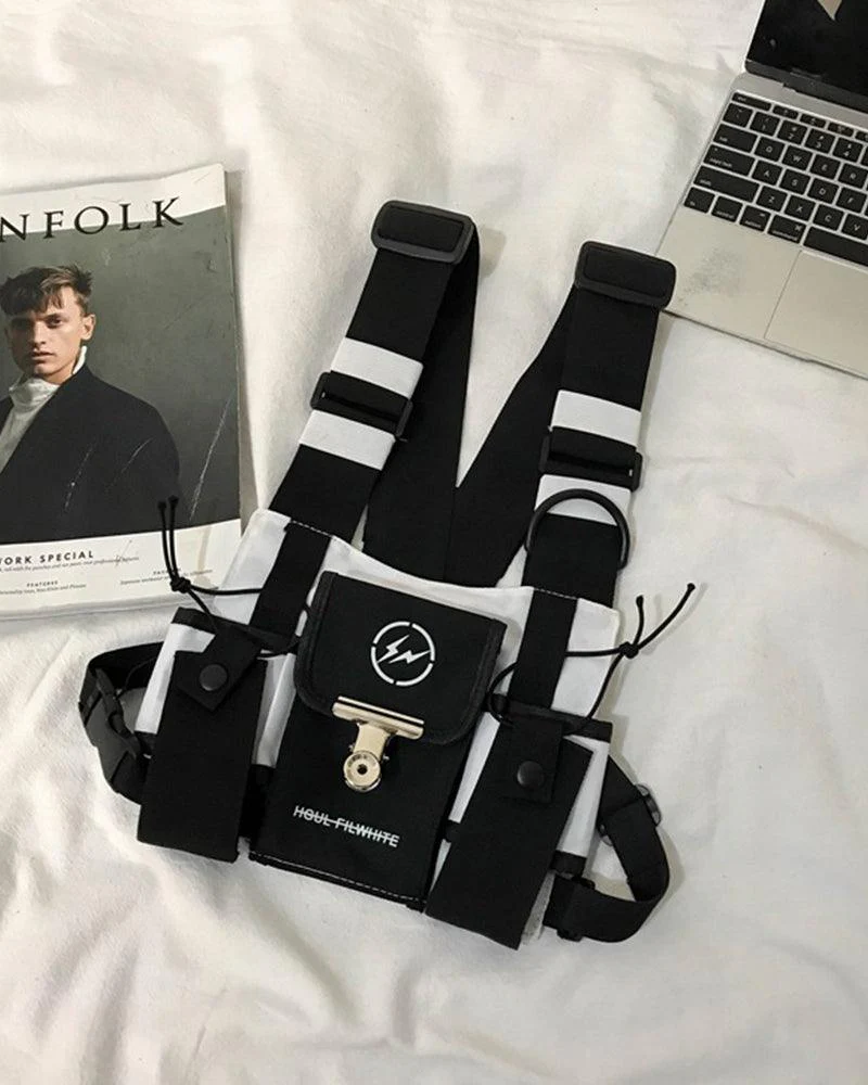 Streetwear Modular Chest Rig Sport Bag - Image 13