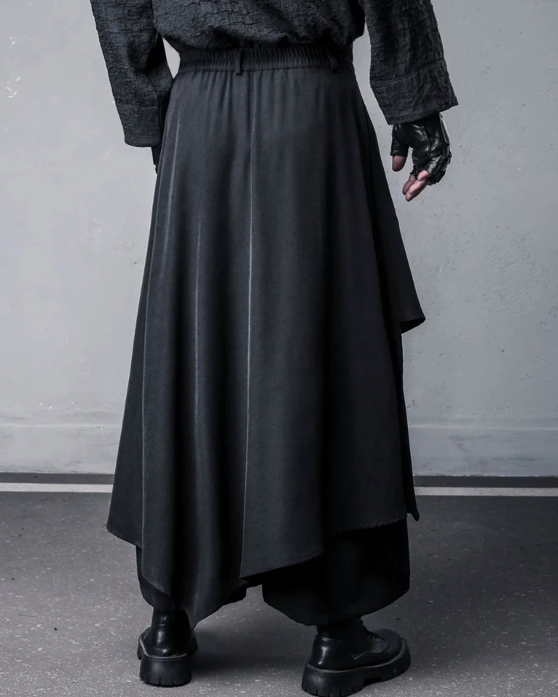 StreetWear Ninja Multi-Layer Hakama Pants - Image 5