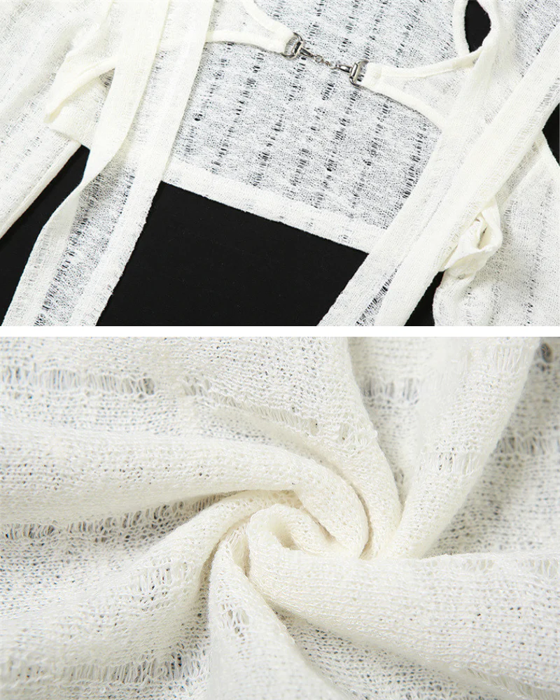 Streetwear Opium Style Hood Blouse Crop Top - Image 11
