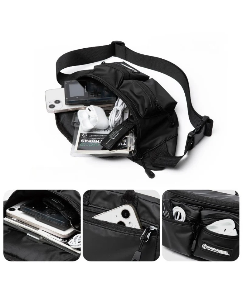 Streetwear Portable Sling Chest Bag - Image 7