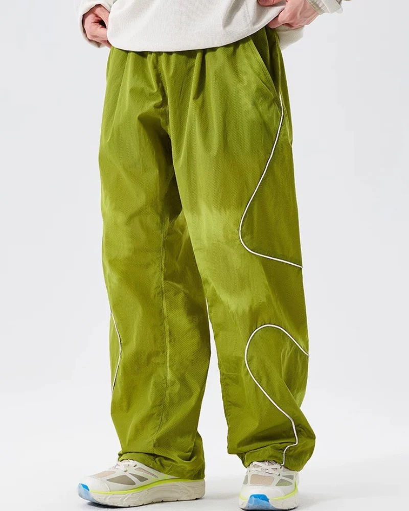 Streetwear Reflective Wide Leg Outdoor Hiking Pants - Image 16