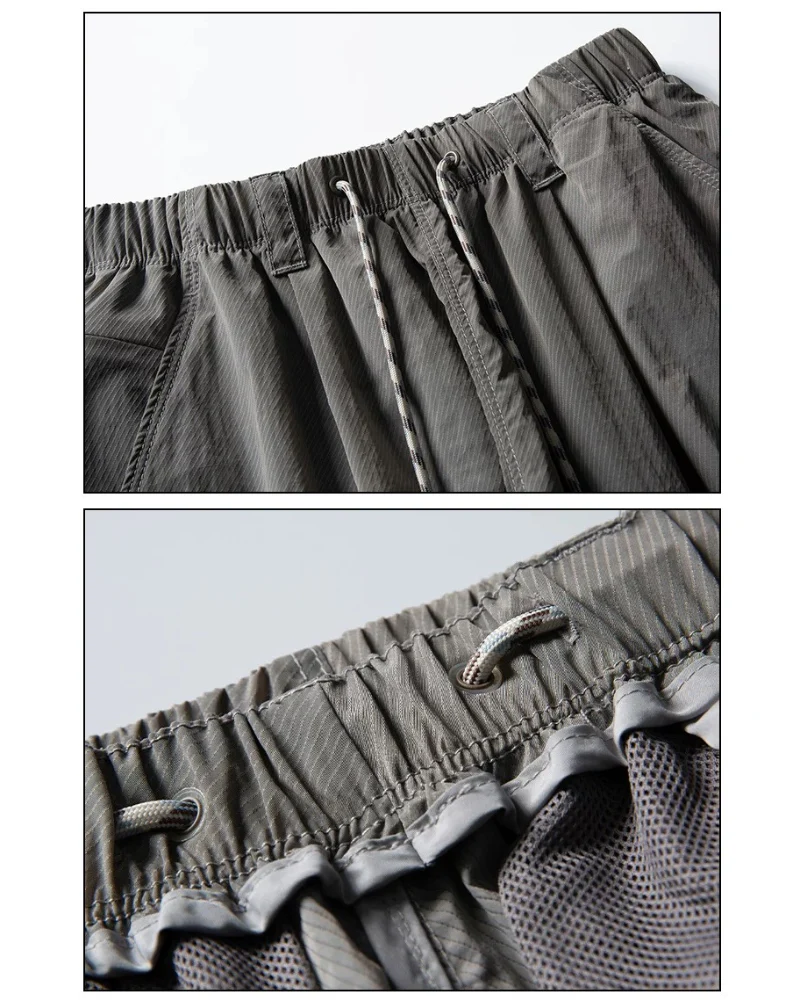 Streetwear Reflective Wide Leg Outdoor Hiking Pants - Image 21