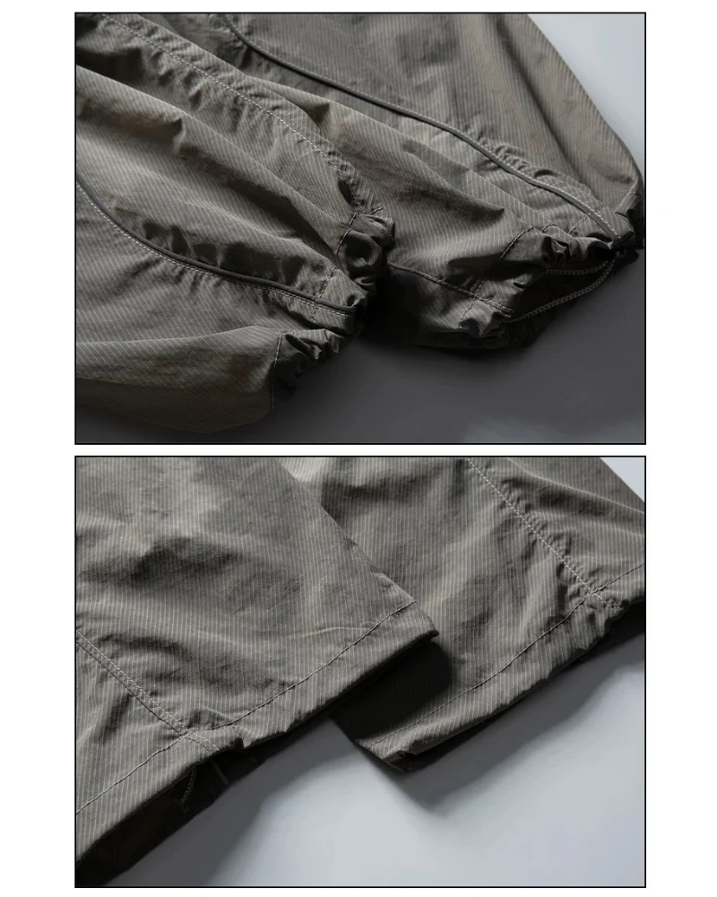 Streetwear Reflective Wide Leg Outdoor Hiking Pants - Image 23