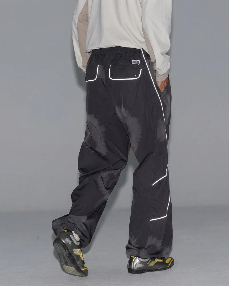 Streetwear Reflective Wide Leg Outdoor Hiking Pants - Image 4