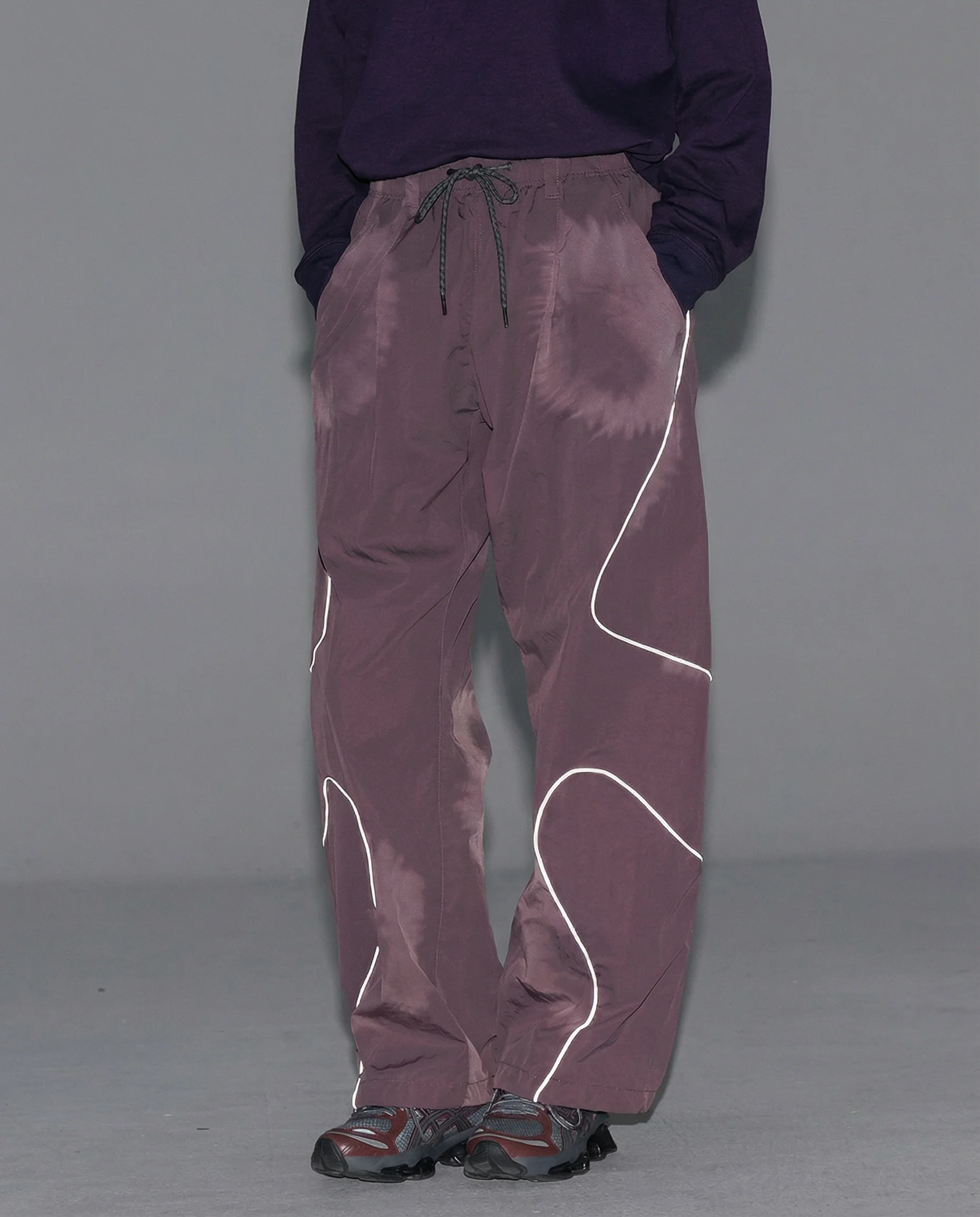 Streetwear Reflective Wide Leg Outdoor Hiking Pants - Image 7