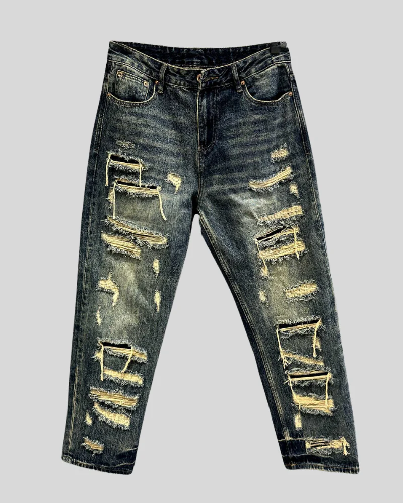 Streetwear Ripped Y2K Jeans - Image 10