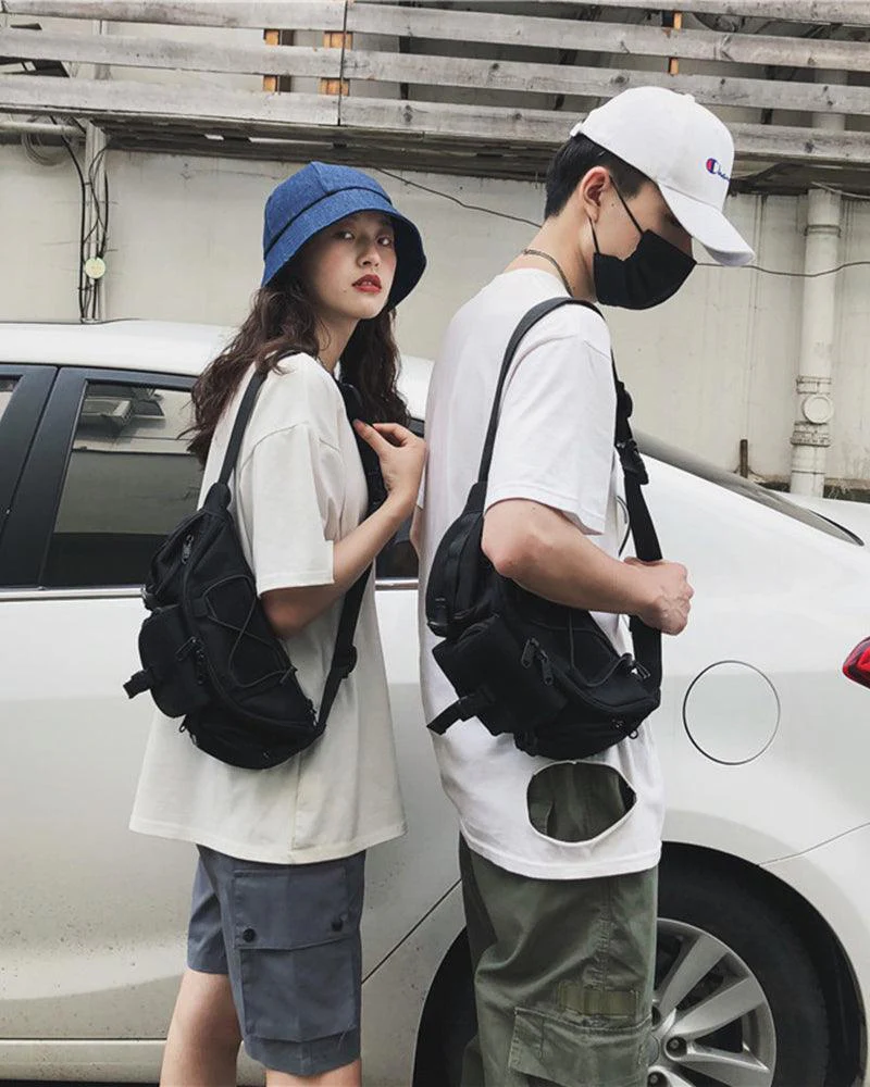 Streetwear Sling Chest Bag - Image 4