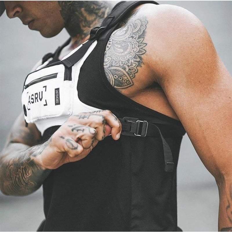 Streetwear Sports Chest Bag - Image 4