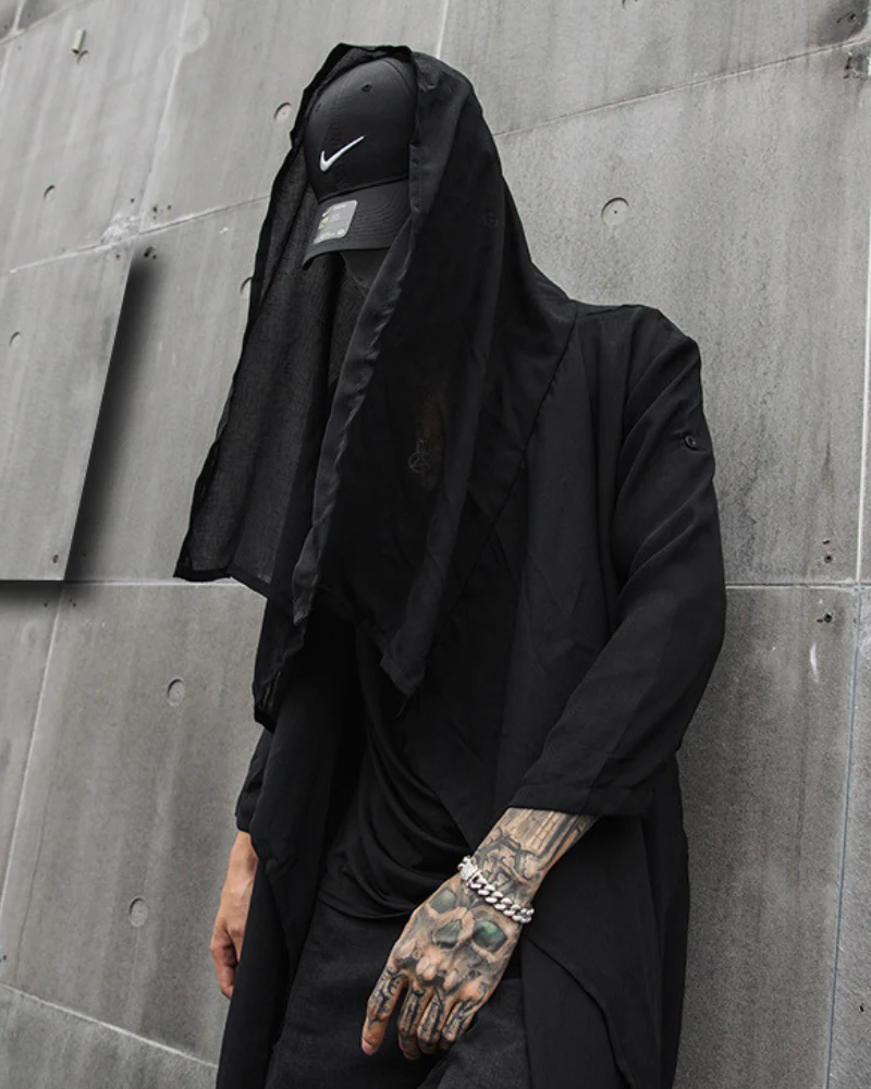 Streetwear Thin Shawl Shirt Sun Protection Long Coat - Image 2