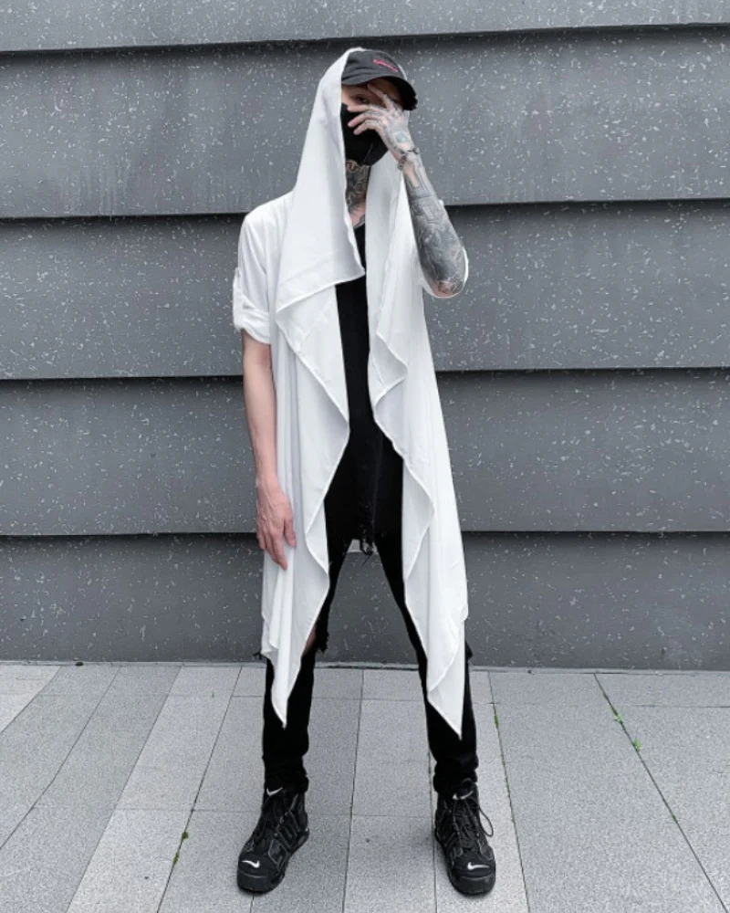Streetwear Thin Shawl Shirt Sun Protection Long Coat - Image 9