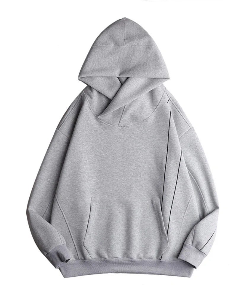 Streetwear Turtleneck Unisex Hoodie - Image 11