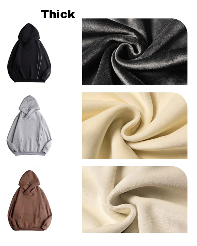 Streetwear Turtleneck Unisex Hoodie - Image 20