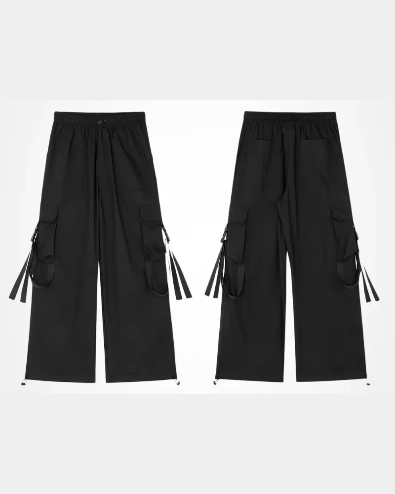 Streetwear Utility Pockets Women's Cargo Pants - Image 8