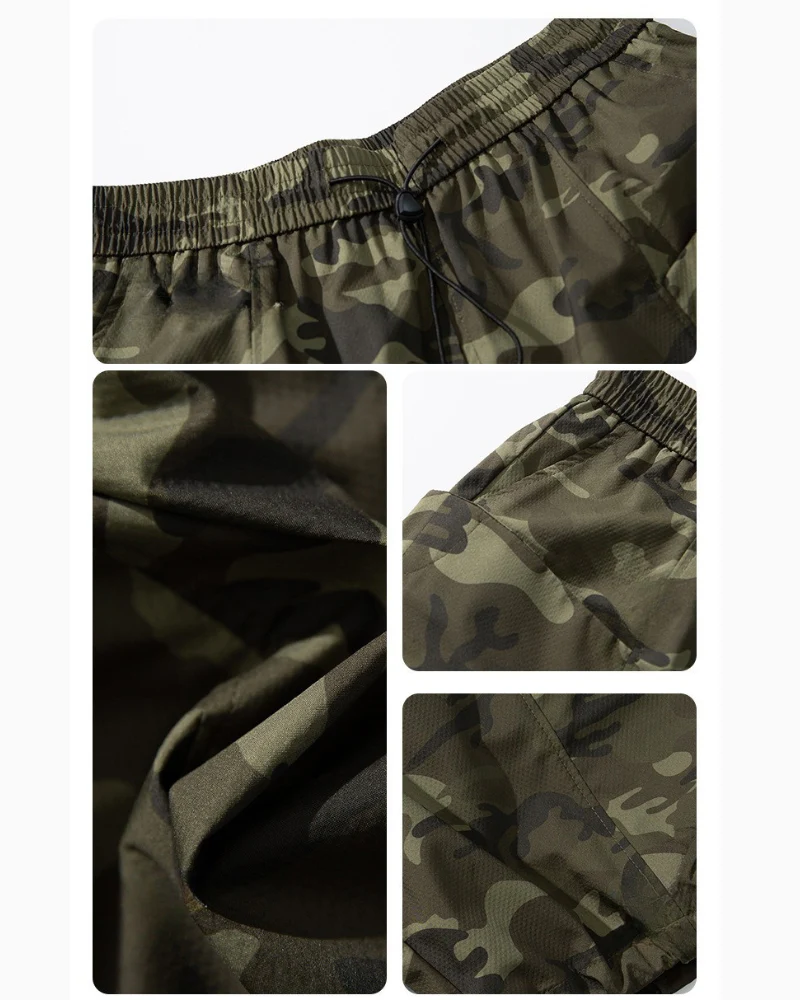 Summer Outdoor Hiking Tactical Camo Shorts - Image 15
