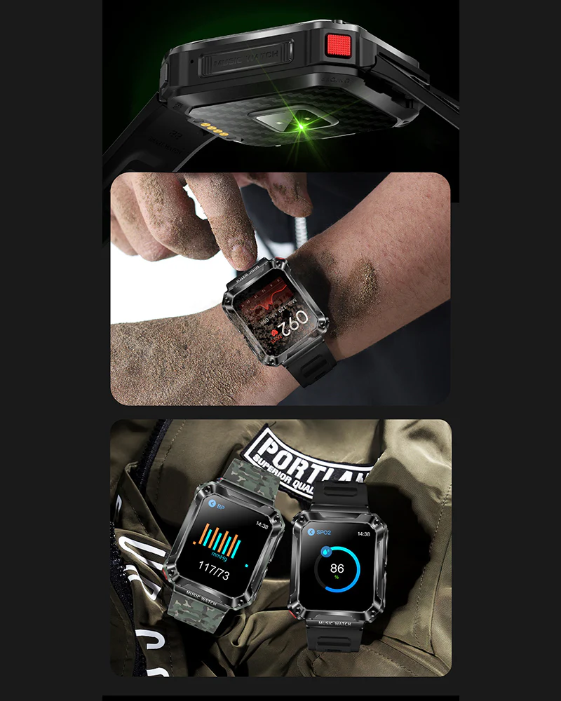 T93 Fortitude Indestructible Smartwatch - Image 17