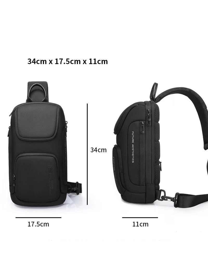 Tech Crossbody Sling Backpack - Image 12
