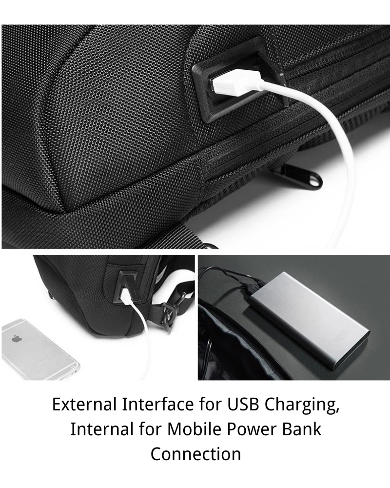 Tech Crossbody Sling Backpack - Image 13