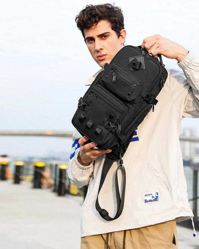 Tech Streetwear Sling Backpack - Image 4