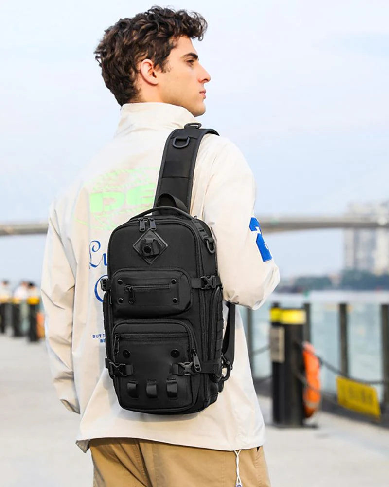Tech Streetwear Sling Backpack - Image 5