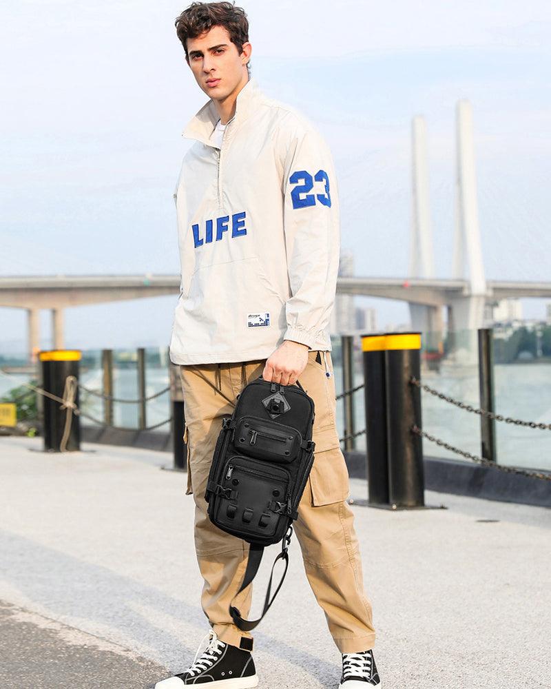 Tech Streetwear Sling Backpack - Image 6