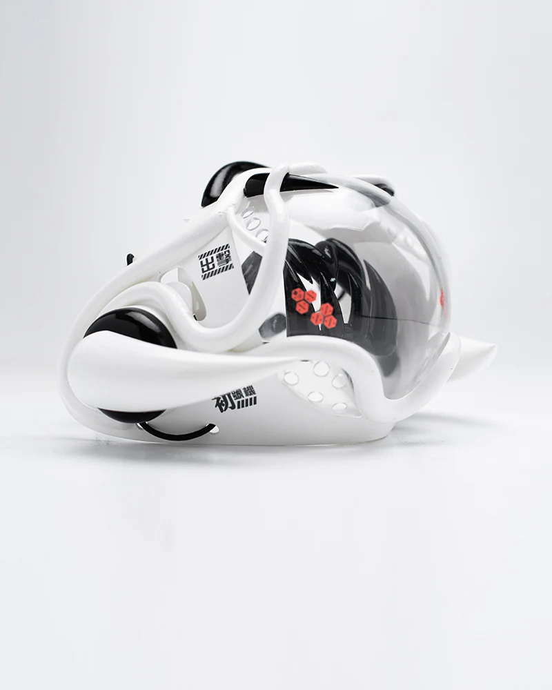 Tech Style Piranha Cyberpunk Half Face Mask - Image 24