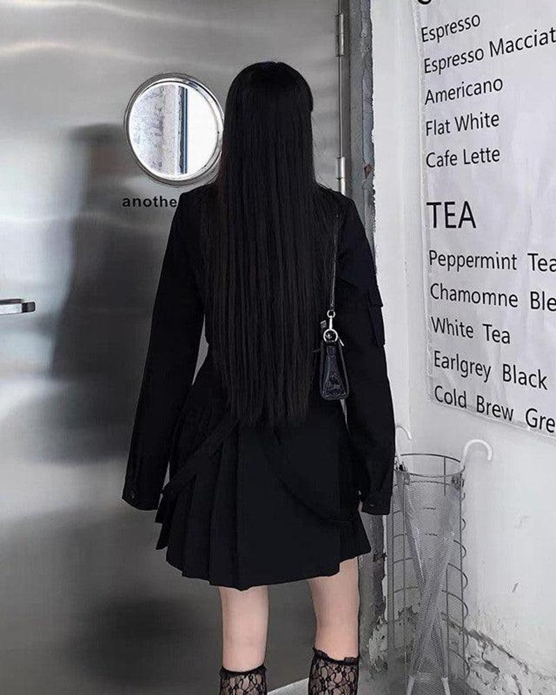 Tech Style Two Piece Cargo Skirt Set - Image 5